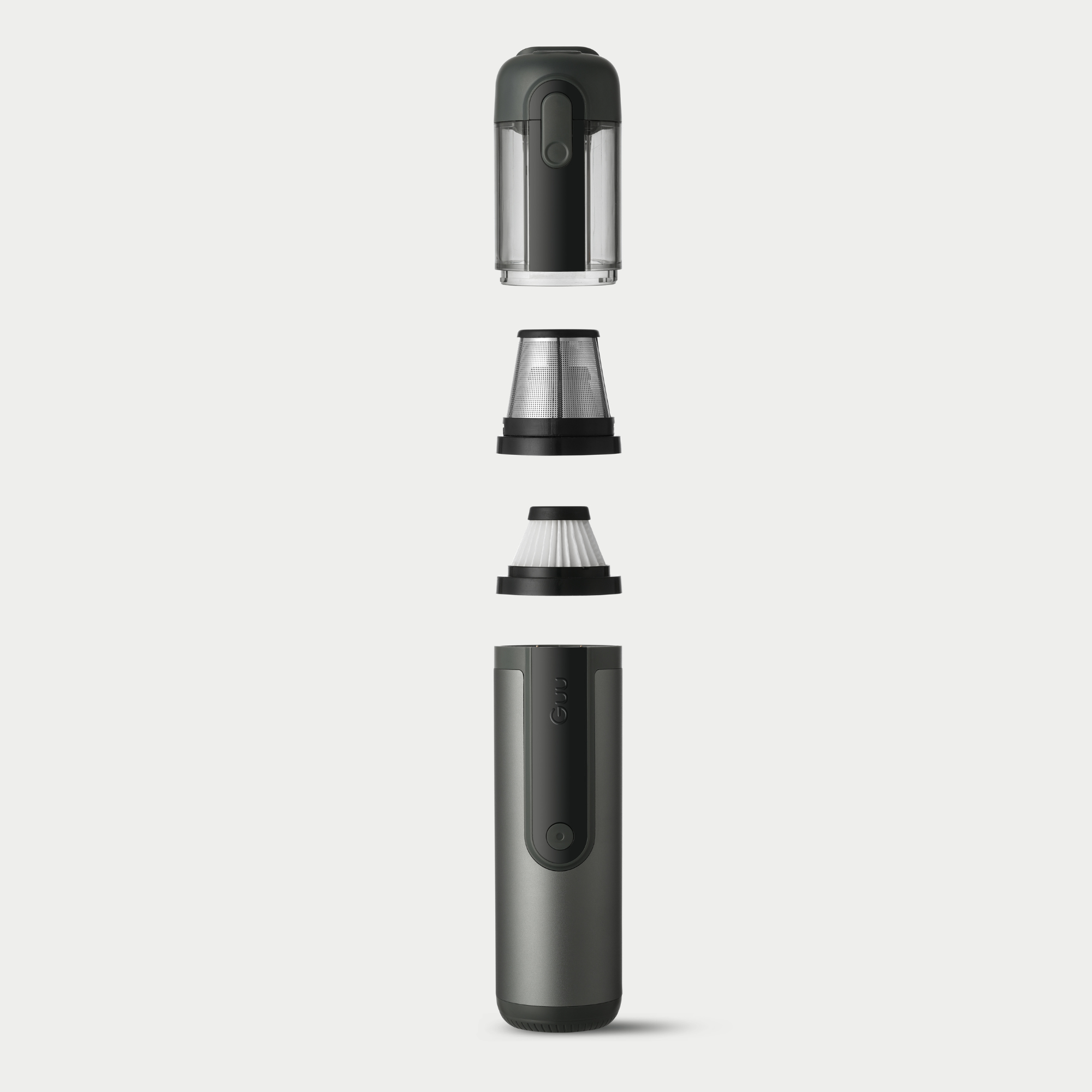 Guu Vision 2.0 Handheld Cordless Vacuum Cleaner with Dust-Revealing Green Light