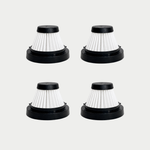Convenient 4-pack bundle of replacement filters for the Guu Vision 2.0 handheld vacuum, providing long-lasting hygienic cleaning and great value for customers.