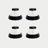 Convenient 4-pack bundle of replacement filters for the Guu Vision 2.0 handheld vacuum, providing long-lasting hygienic cleaning and great value for customers.